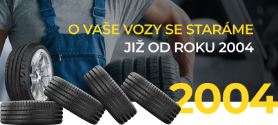 o vaše vozy se staráme od roku 2004